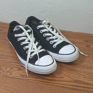 Women's  Converse Chuck Taylor All Star Low, Black, Size 8